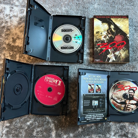 Batman, Hellboy, Watchmen & 300 DVDs - Picture 4 of 15